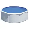 Image de Piscine Ronde Acier Ø3,70m X H: 1,22m - Filtration À Sable