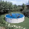 Image de Piscine Ronde Acier Ø4,80m X H: 1,32m - Filtration À Sable