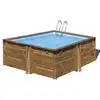 Image de Piscine Bois Carra 3 3,05 X 3,05 X 1,19 M - Gré
