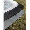 Image de Tapis de sol pour piscine - GRE - Lot de 9 dalles en mousse gris anthracite 50x50x08 cm