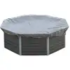 Image de Bâche Hiver 580g/m² Pour Piscines Composites Carrée 3,26m X 3,26m