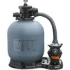 Image de Ensemble de filtration à sable GRE - 10m³/h - 930W - Vanne top 5 voies - Cuve PEHD - Garantie 2 ans