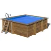 Image de Bâche À Bulles Pour Piscine Bois Carrée Carra 3,05 X 3,05 M - Gré