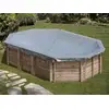 Image de Bâche D'hivernage Pour Piscine Bois Octogonale Avocado 6,56 X 4,56 M - Gré