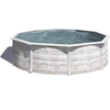 Image de Piscine Ronde Acier Ø3,70m X H: 1,22m - Imitation Bois Nordique