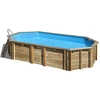 Image de Piscine Bois Orange 7,55 X 4,56 X 1,46 M - Gré