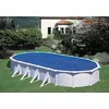 Image de Bâche Isotherme 400µ Pour Piscines Ovales En Polyéthylène - Bleu - 810 X 470cm
