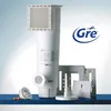 Image de GRE - Skimmer motorisé à cartouche pour piscine hors-sol - puissance de 38 m³/h