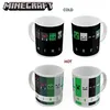 Image de Mug Thermoréactif - MINECRAFT - 325ml - Vert - Porcelaine - Enfant