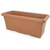 Image de Plastiken Jardiniere Rectangulaire Ø 100 X 44 Cm - Terracotta