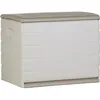 Image de Coffre 260l Intérieur/extérieur Fonctionnel Et Esthétique Cadenassable Avec Roulettes Beige