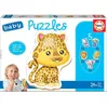 Image de Puzzle bébé Animaux Sauvages - EDUCA - 19 pièces - Lot de 5 puzzles progressifs - A partir de 24 mois