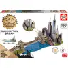 Image de Educa Puzzle 3d - Puzzle En Bois Brooklyn Bridge Manhattan Dream 160 Pièces