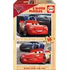 Image de Educa Puzzle En Bois Cars - 2 Pièces - 16 Pièces - Certifié Fsc