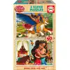 Image de Educa Puzzle En Bois Elena D'avalor - 2 Puzzles Enfants 50 Pièces