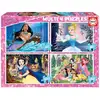 Image de Disney Princesses Puzzles Multi 4 En 1 Disney Princesses