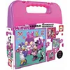 Image de 4 puzzles progressifs - EDUCA - Malette Puzzles Progressifs Minnie & The Happy Helpers (12-16-20-25)