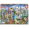 Image de Educa Puzzle 1500 Symboles D'amerique Du Nord