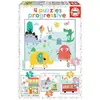 Image de Educa Puzzle Progressif Lemon Ribbon (12-16-20-25 Pcs)
