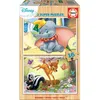 Image de Educa - Puzzle - 2x16 Bois Disney Animals - Bambi + Dumbo