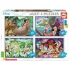 Image de Puzzle Educa Disney Aladdin, Jungle Book, Alicia, Peter Pan (380 Pcs)