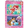 Image de Educa Puzzle 2x48 Disney Princesses Ariel + Jasmine