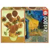 Image de Van Gogh - 2 Puzzles De 1000 Pieces