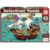 Image de Educa - Detectives Puzzle - 50 Bateaux Pirates