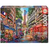 Image de Educa Puzzle Paris 1000 Pièces Dominic Davison  uvre D'art
