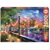 Image de Puzzle 2000 pièces Londres au coucher du soleil - EDUCA
