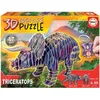Image de Educa - Puzzle - Triceratops 3d Creature Puzzle