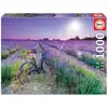 Image de Educa - Puzzle - 1000 Vélo Dans Un Champ De Lavande