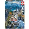 Image de Educa - Puzzle - 1000 Earth From Above Neuschwanstein