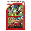 Image de Educa Puzzle Maison De Mickey 2x20 Pièces Carton