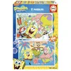 Image de 2 puzzles 100 pieces bob l eponge