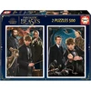 Image de Educa Puzzle 2 X 500 Pièces Fantastic Beasts Jouet Magique
