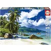 Image de Puzzle SEYCHELLES de 1500 pièces - EDUCA - Paysage et nature - Avec colle Fix Puzzle®