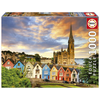 Image de Puzzle Educa Borras 1000 Pièces 48 X 68 Cm Rouge
