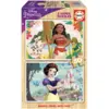 Image de Puzzle Disney Vaiana -blanche Neige - 2 X 50 Pcs