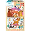 Image de Puzzles 2 X 16 Pcs Animaux De Disney En Bois