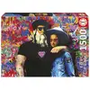 Image de Puzzle - Educa - Leo Et Lisa - 1500 Pieces - 60 X 85 Cm - Dessins Animés Et Bd