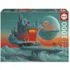 Image de Puzzle - Educa - Planete De Feu Et De Glace - 1000 Pieces - 48 X 68 Cm - A Partir De 12 Ans
