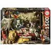 Image de Puzzle - Educa - Le Manoir Des Animaux - 1500 Pieces - 85 X 60 Cm - A Partir De 15 Ans
