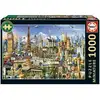 Image de Puzzle - Educa - Symboles De L'europe Miniature - 1000 Pieces - 62,5 X 30 Cm - A Partir De 12 Ans