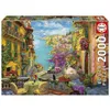 Image de Puzzle - EDUCA - Café Espagnol - 2000 pièces - 96x68 cm - Thème Voyage et cartes - Adulte