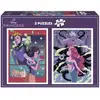 Image de Puzzle - Educa - Disney Villains & Princesses - 2x500 Pieces