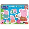 Image de Baby Puzzles - Educa - Peppa Pig - 4 Pieces