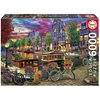 Image de Puzzle - Educa - Vélos A Amsterdam - 6000 Pieces - 156 X 107 Cm - A Partir De 15 Ans
