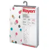 Image de Housse Pour Table À Repasser Confetti 100% Coton Blanc Confettis 130 X 43 Cm Rayen