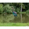 Image de Héron Décoratif En Métal Pour Jardin